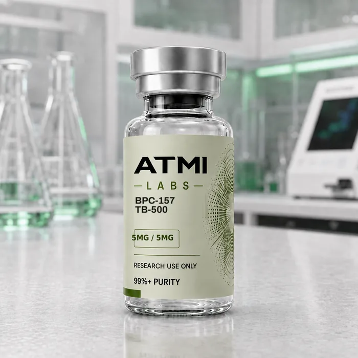 ATMI Labs BPC-157 / TB-500 5 mg / 5 mg research vial
