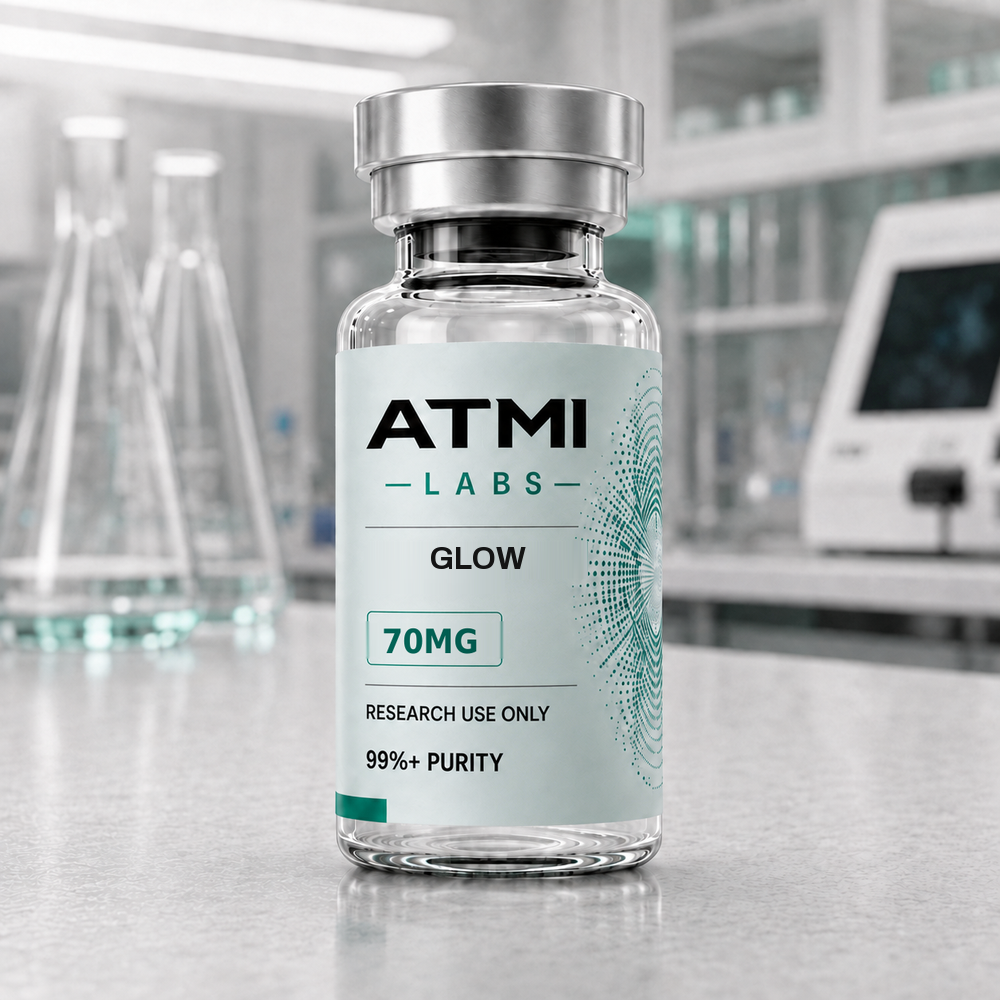 ATMI Labs GLOW 70 mg research vial