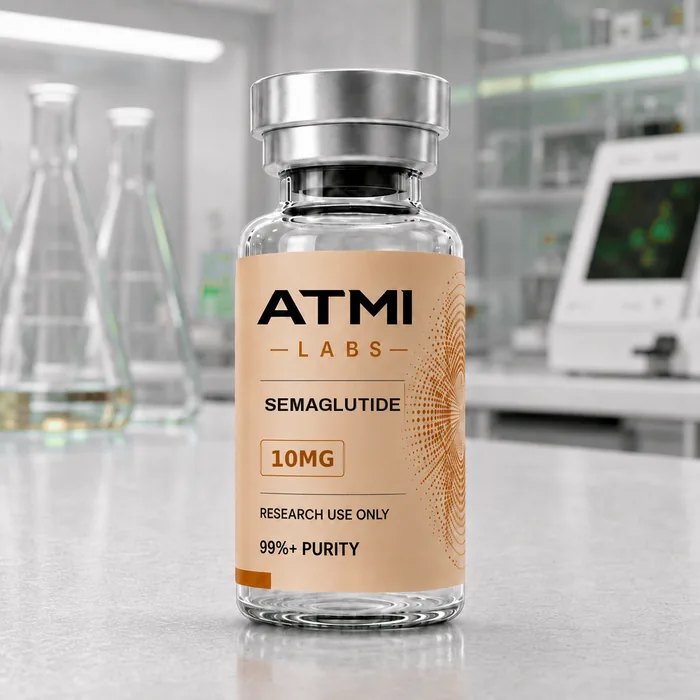 ATMI Labs Semaglutide 10 mg research vial