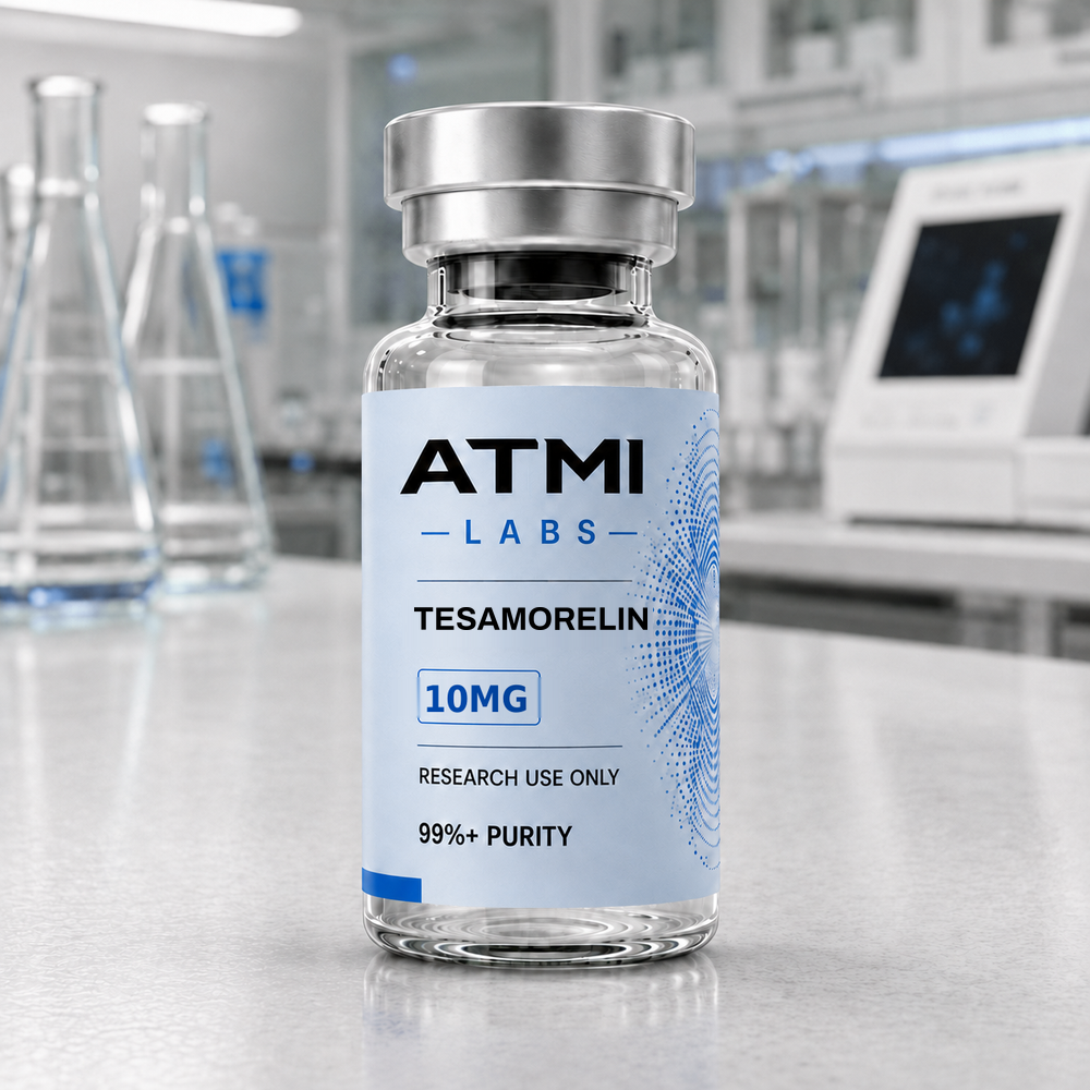 ATMI Labs Tesamorelin 10 mg research vial